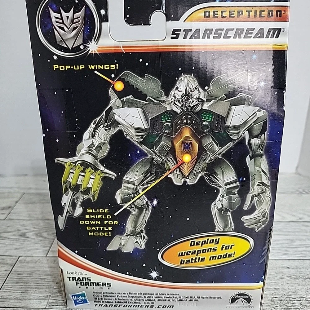 Trans Formers‎ Dark Of The Moon Starscream NEW Robo Fighters Robo Power